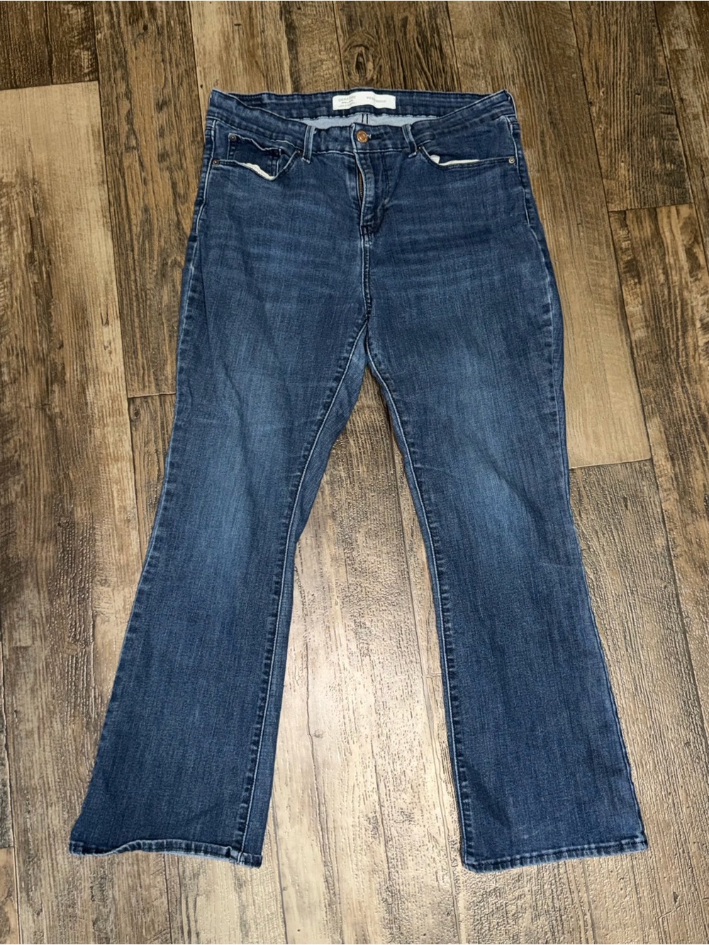 Levi's Dark Blue Flared Women's Jeans